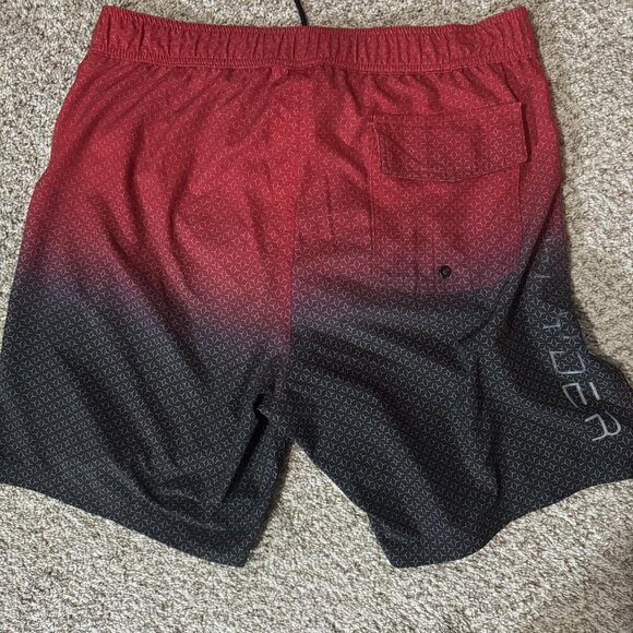 Spyder Swim Shorts Mens Large UV Protection Board Shorts Geometric Print - Picture 7 of 10